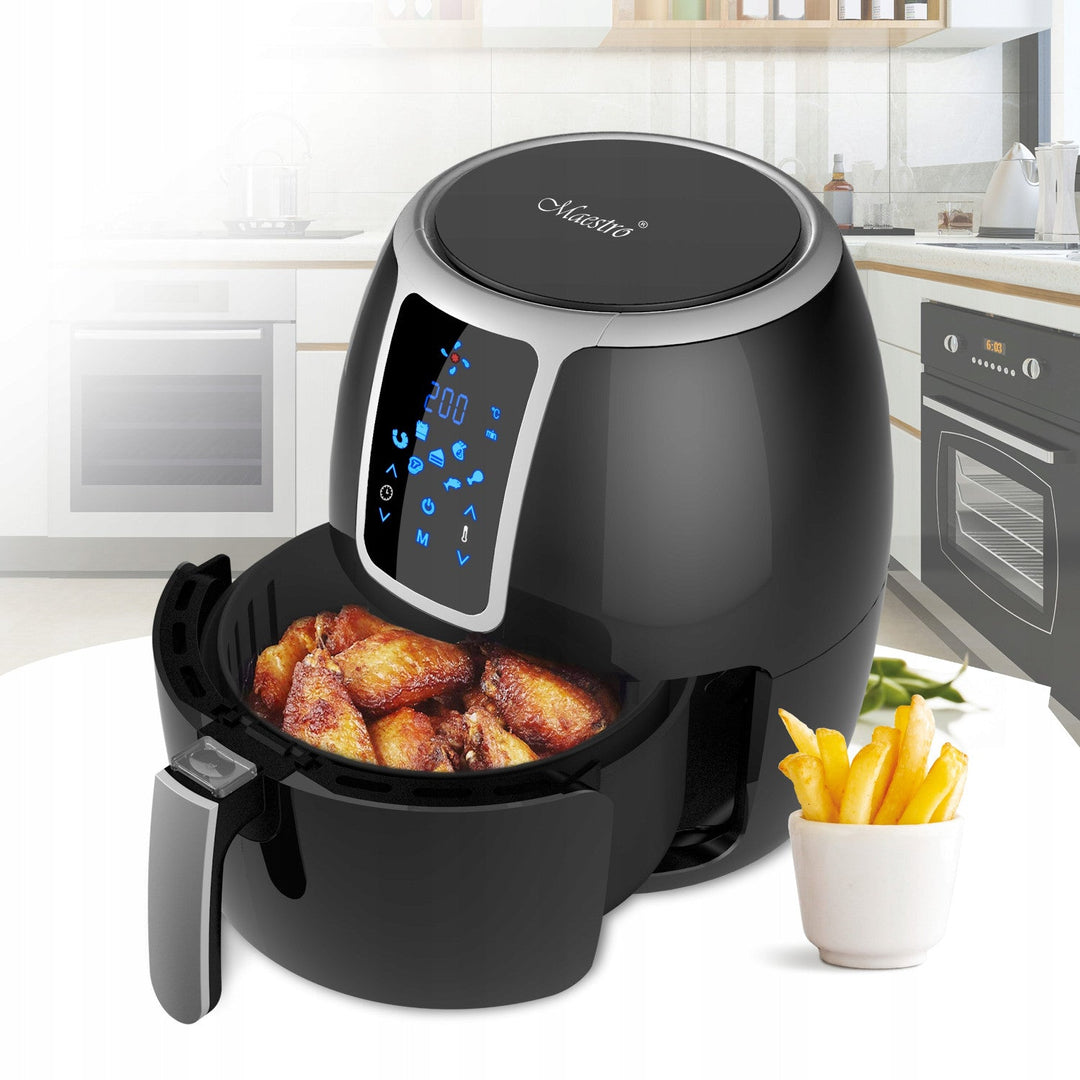 Maestro fedtfri frituregryde, 1500 W, 3,7 l, sort, MR-756