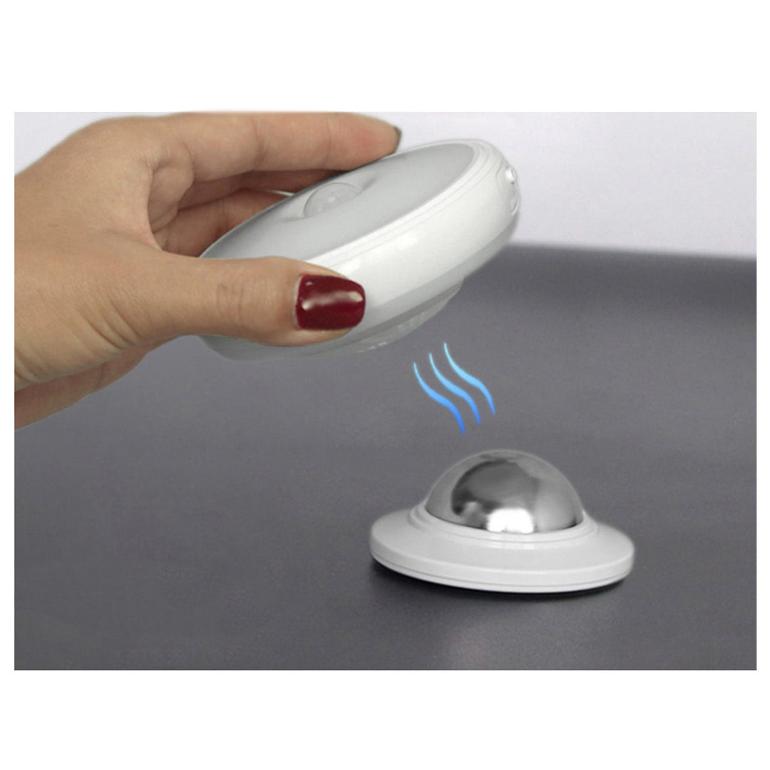 LED-lampe med bevægelsessensor Maclean, magnet, baggrundsbelysning, lysindstillinger: kontinuerlig, PIR-sensor, 3xAAA, MCE223, 2 stk.