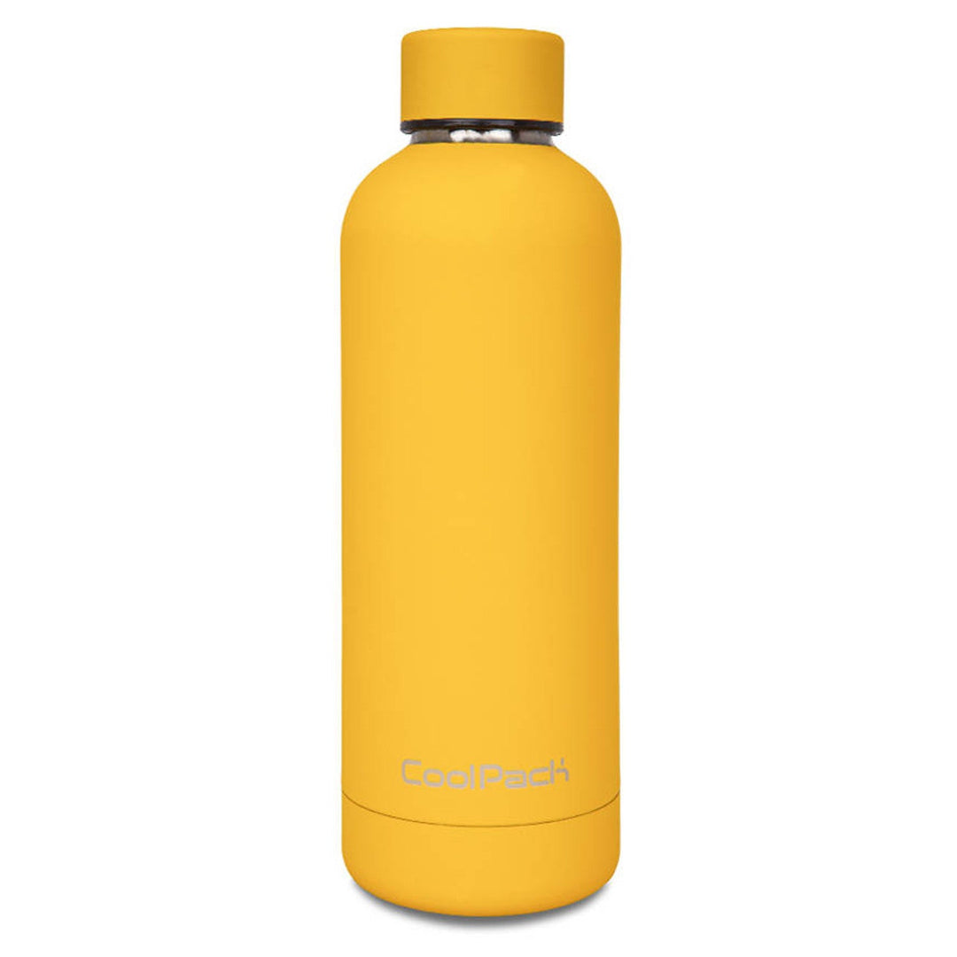 Coolpack termoflaske, 500 ml, rustfrit stål, gul, Bonet Z23005