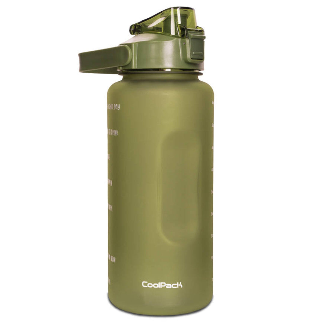 Coolpack-flaske, 2000 ml, PETG, khaki, Cancan Z25012