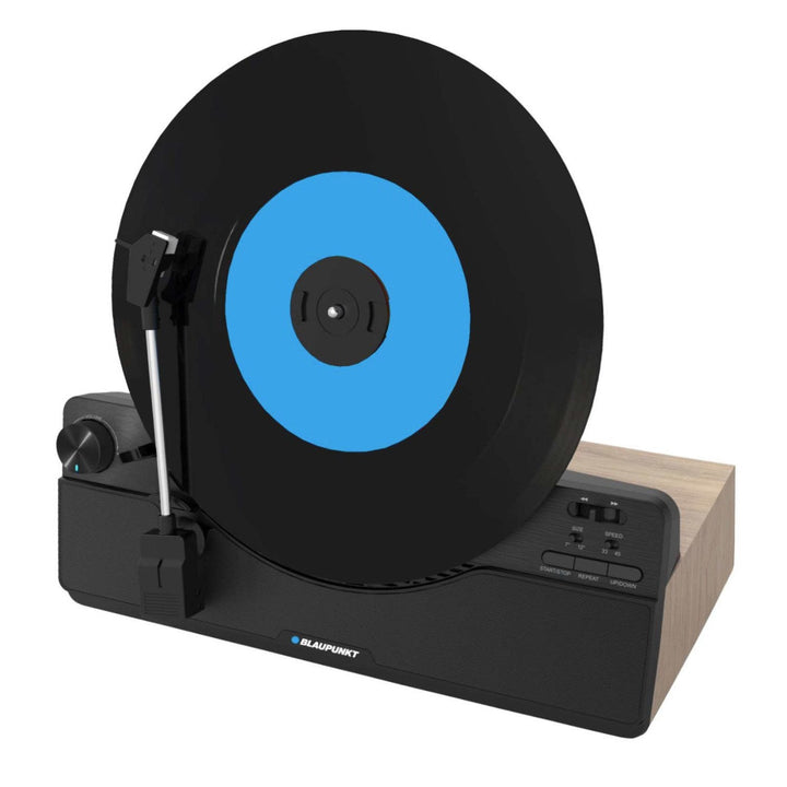 Blaupunkt lodret grammofon, Bluetooth, 2x5W RMS, sort, VT100BK