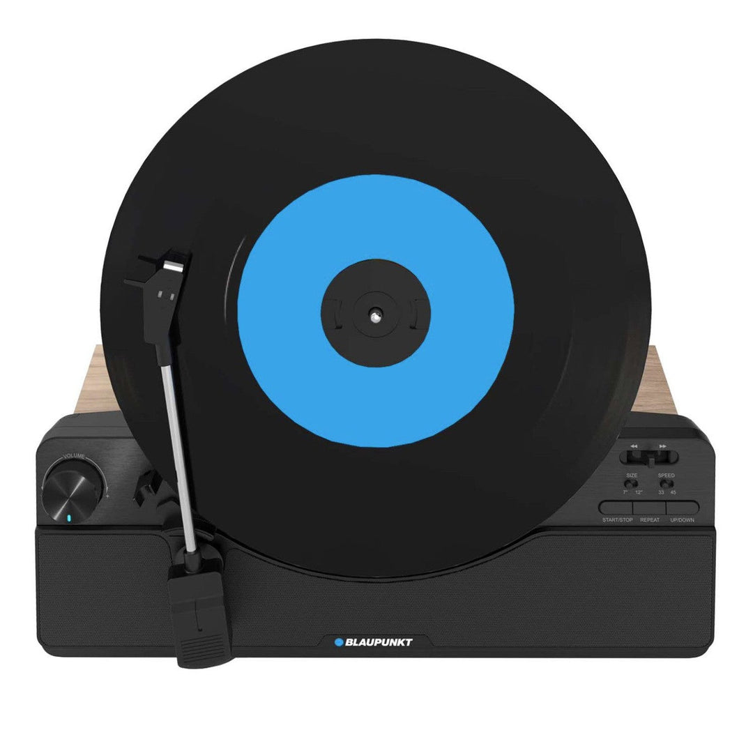 Blaupunkt lodret grammofon, Bluetooth, 2x5W RMS, sort, VT100BK