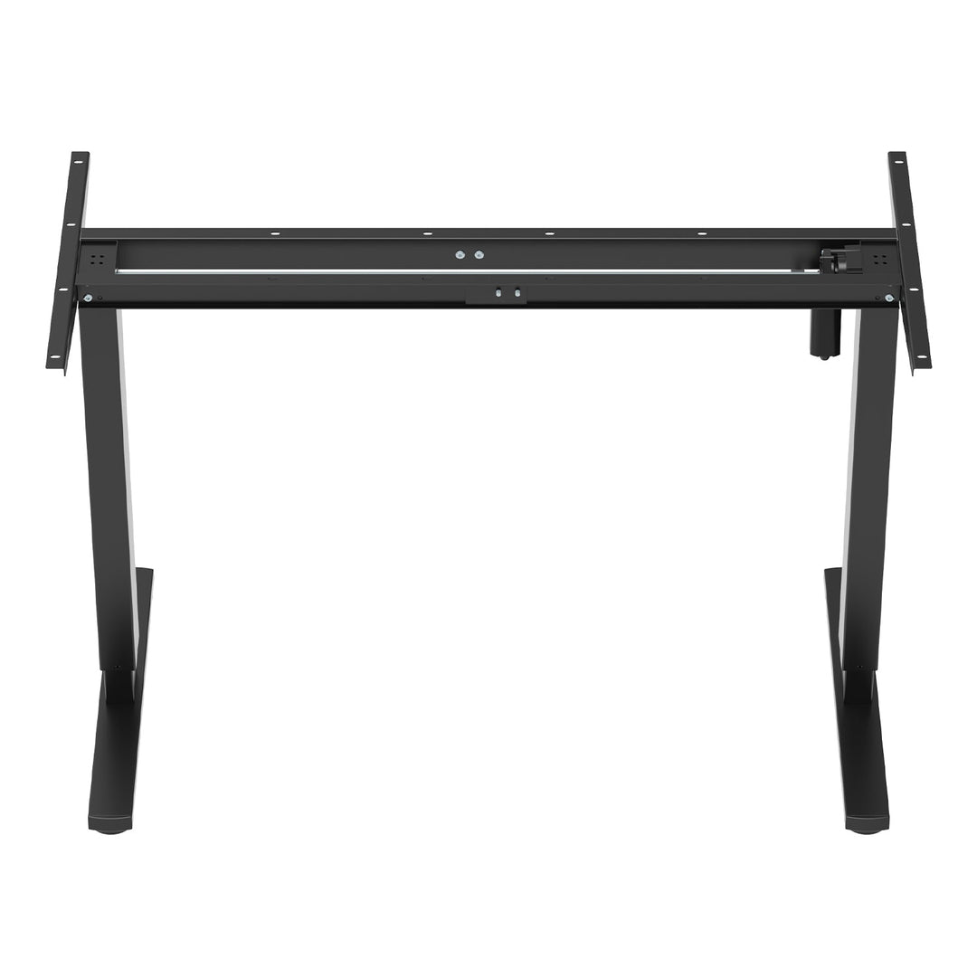 Elektrisk skrivebord med højdejustering Ergo Office, maks. højde 1160 mm, maks. 80 kg, uden bordplade til stående og siddende arbejde, sort, ER-400 B