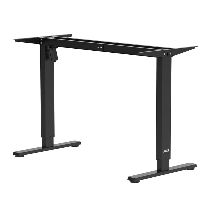 Elektrisk skrivebord med højdejustering Ergo Office, maks. højde 1160 mm, maks. 80 kg, uden bordplade til stående og siddende arbejde, sort, ER-400 B