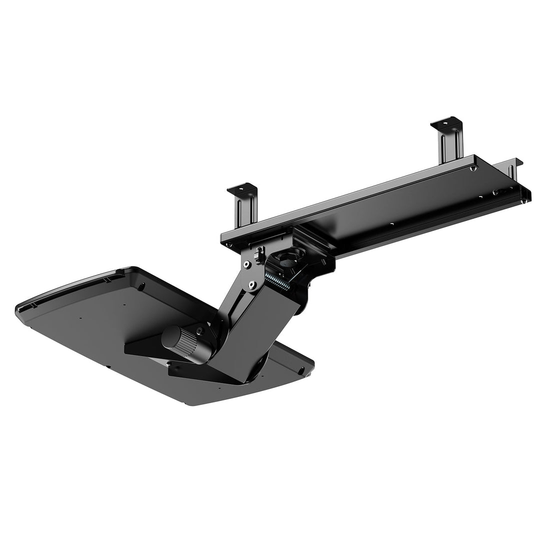Maclean tastaturholder til undersiden af skrivebordet, justerbar, maks. 5 kg, sort, MC-156 B