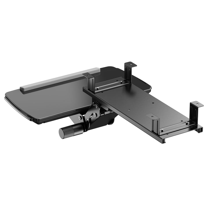 Maclean tastaturholder til undersiden af skrivebordet, justerbar, maks. 5 kg, sort, MC-156 B