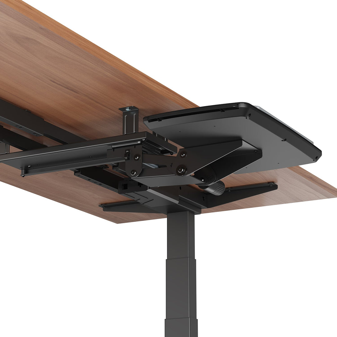 Maclean tastaturholder til undersiden af skrivebordet, justerbar, maks. 5 kg, sort, MC-156 B