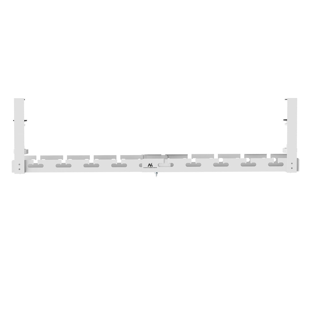 Maclean kabelholder til skrivebordet, maks. belastning 5 kg, maks. 728 mm, hvid, MC-103 W