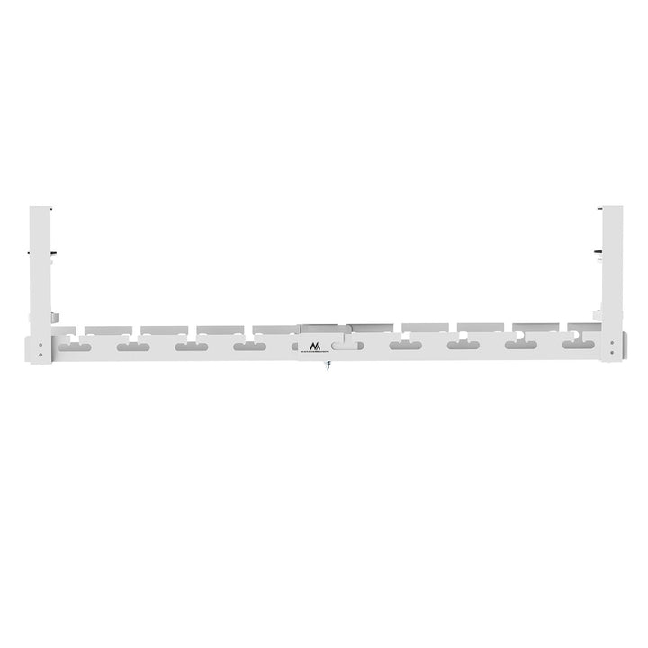 Maclean kabelholder til skrivebordet, maks. belastning 5 kg, maks. 728 mm, hvid, MC-103 W