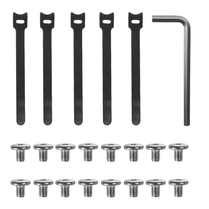 Maclean kabelholder til skrivebordet, maks. belastning 5 kg, 2 niveauer, hvid, MC-104 W