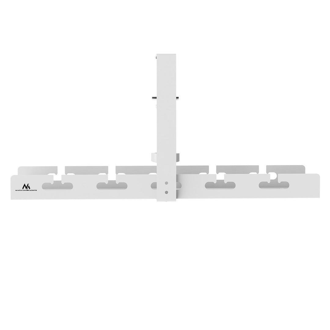 Maclean kabelholder til skrivebordet, maks. belastning 5 kg, hvid, MC-105 W