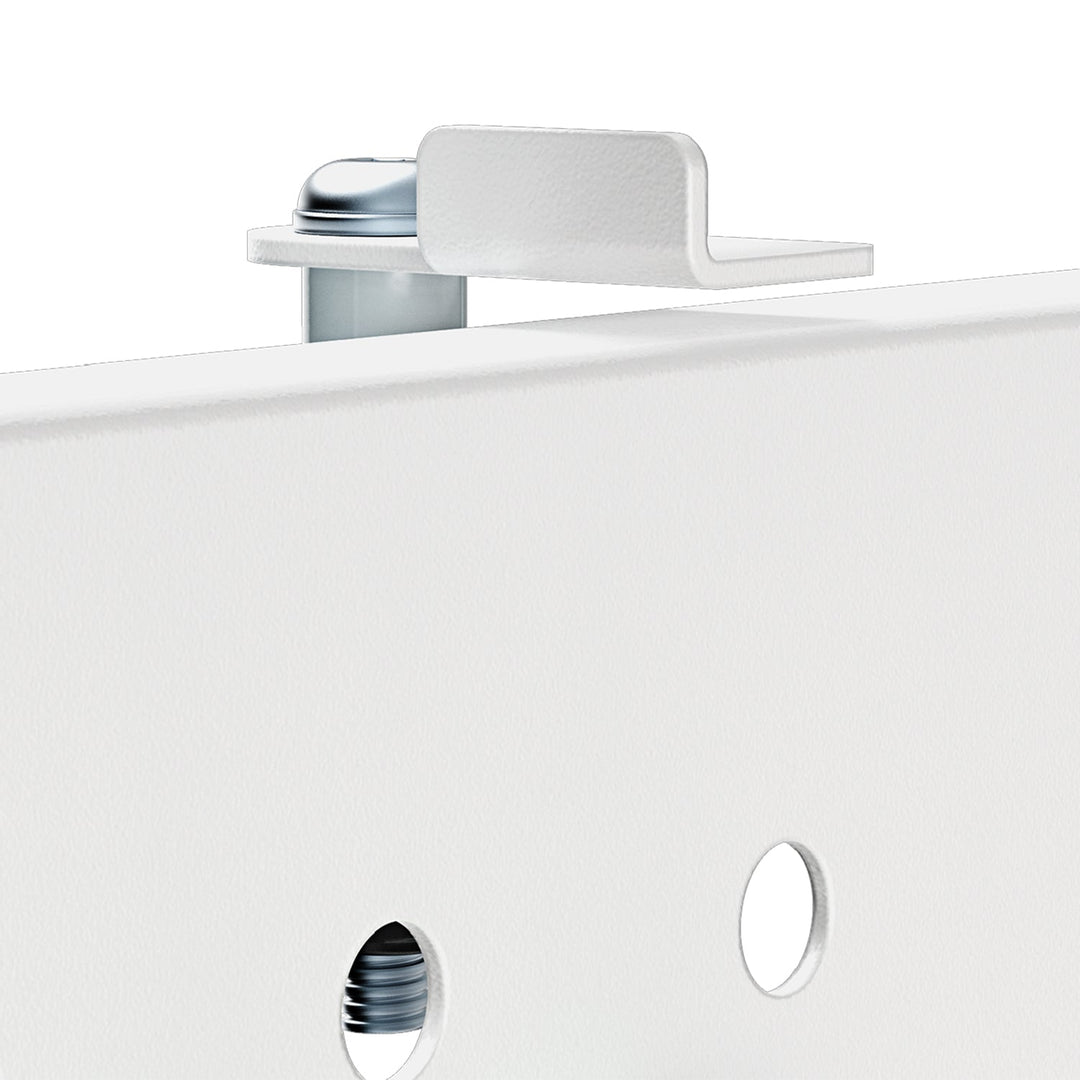 Skrivebordsafskærmning / organizer Ergo Office, maks. belastning 10 kg, hvid tavle, bredde 1116 mm, hvid, ER-301 W
