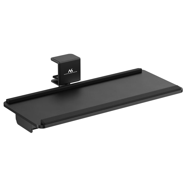 Maclean bordpladeholder til tastatur, maks. belastning 5 kg, justerbar i vandret og lodret retning, sort, MC-108 B
