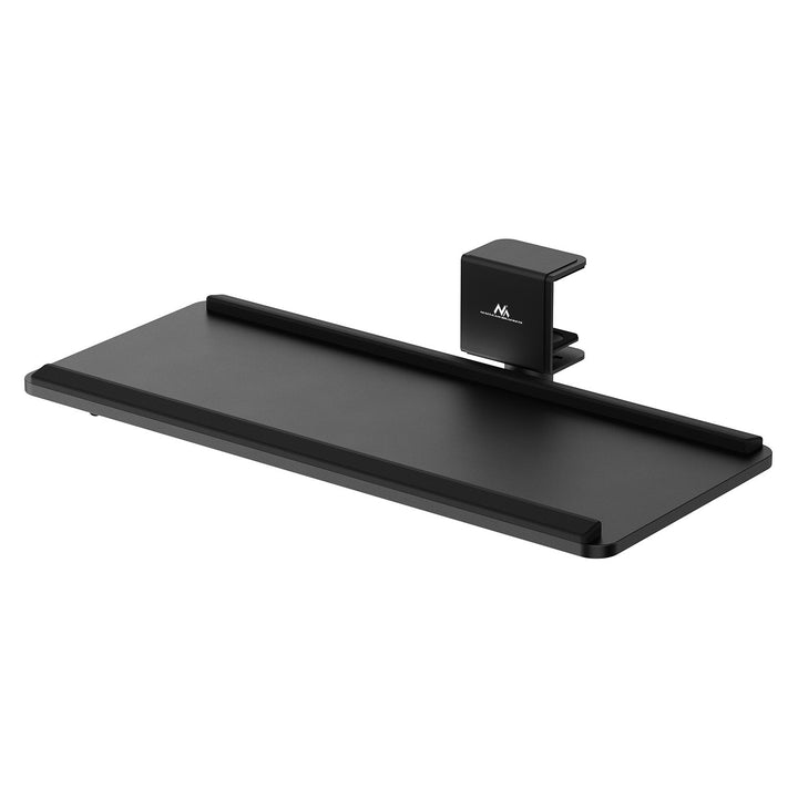 Maclean bordpladeholder til tastatur, maks. belastning 5 kg, justerbar i vandret og lodret retning, sort, MC-108 B