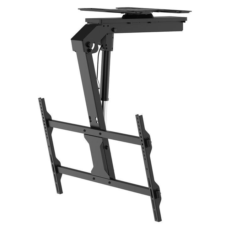 Elektrisk TV-holder Maclean, loftmonteret, Tuya-kompatibel, maks. VESA 800x400, justerbar i position +90°~-90°, til TV 43-86", maks. 45 kg, MC-109 T