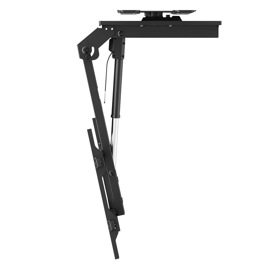 Elektrisk TV-holder Maclean, loftmonteret, Tuya-kompatibel, maks. VESA 800x400, justerbar i position +90°~-90°, til TV 43-86", maks. 45 kg, MC-109 T