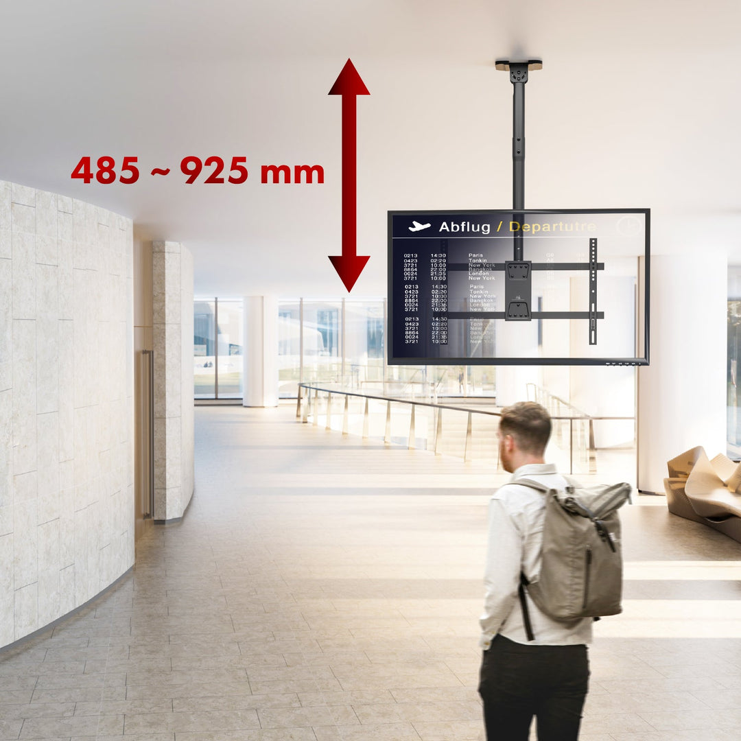 Loftbeslag til tv Maclean, maks. belastning 60 kg, 43-86", maks. VESA 600x400, MC-112 B