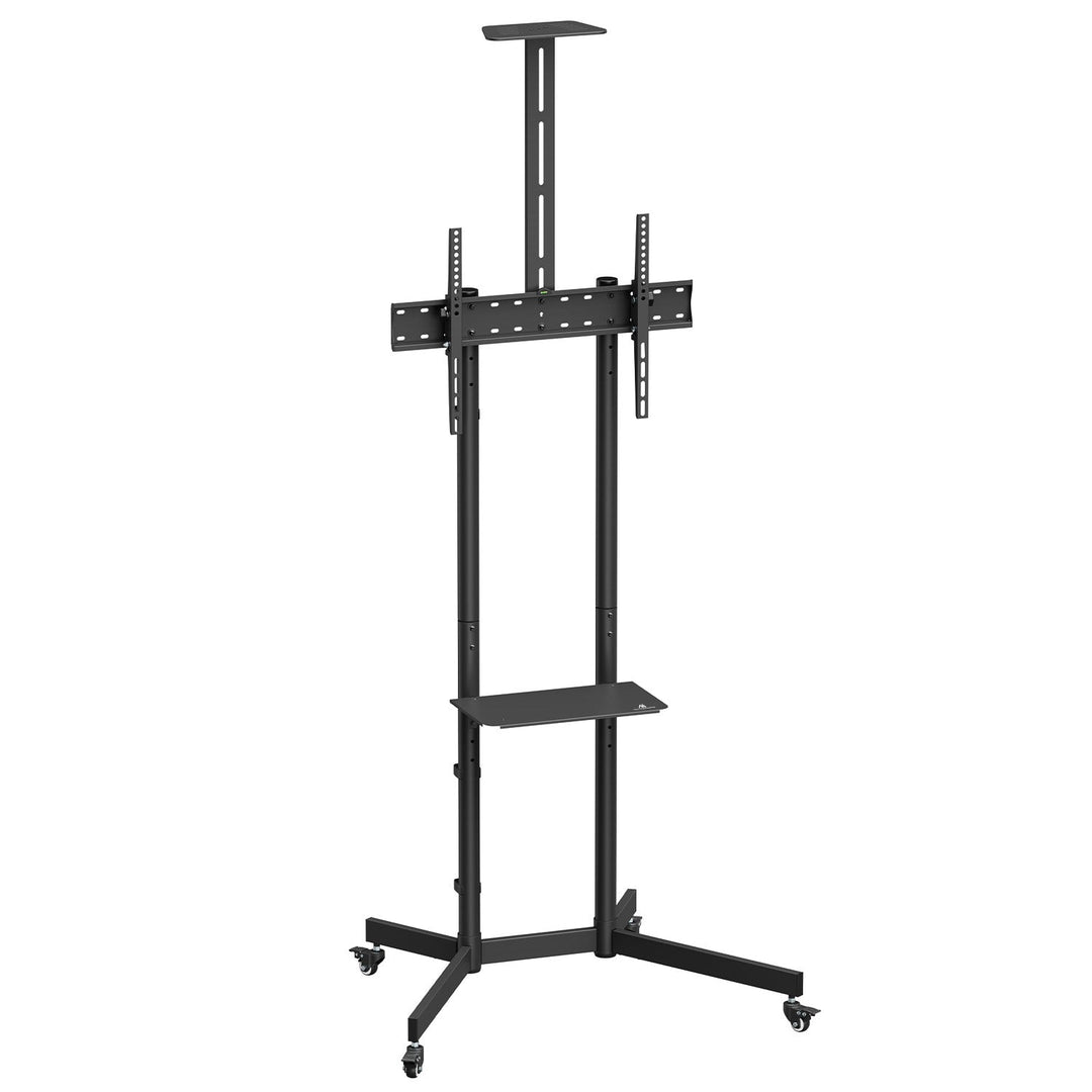 Stand / TV-vogn Maclean, kamerahylde, på hjul, 37-70", maks. belastning 45 kg/5 kg hylde, maks. VESA 600x400, MC-113 B
