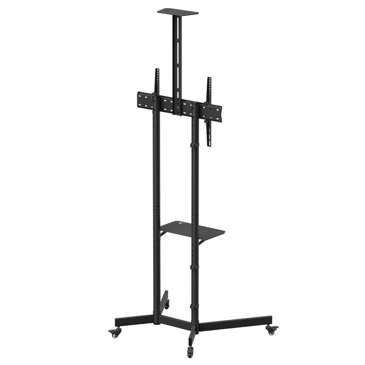 Stand / TV-vogn Maclean, kamerahylde, på hjul, 37-70", maks. belastning 45 kg/5 kg hylde, maks. VESA 600x400, MC-113 B