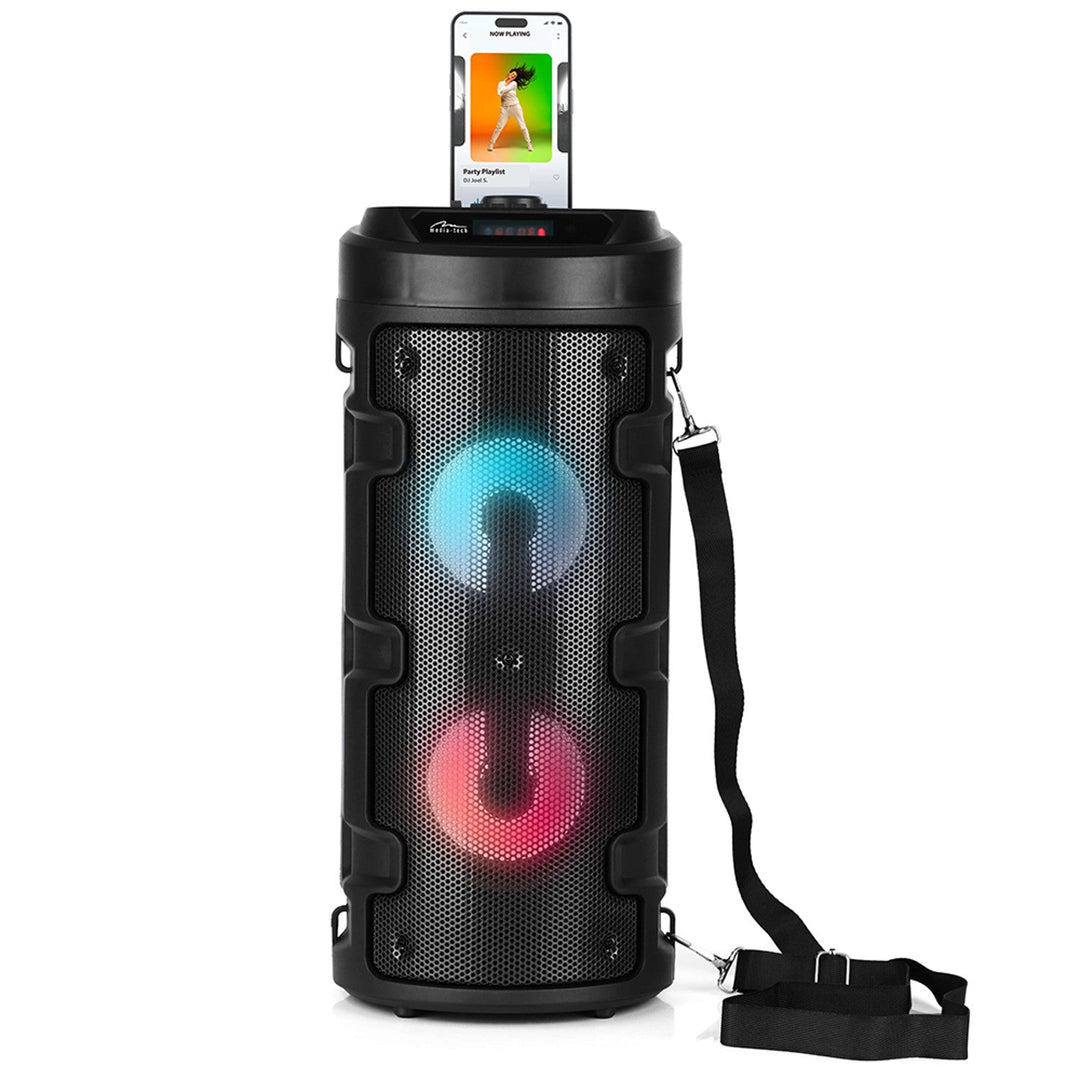 Media-Tech trådløs højttaler, Bluetooth, karaoke, 1000 W, sort, MT3165