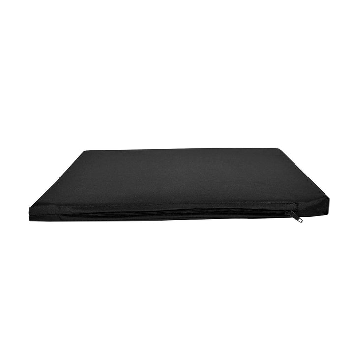 Woodok madras, oxford-stof, T30-skum, 45 x 30 cm, sort