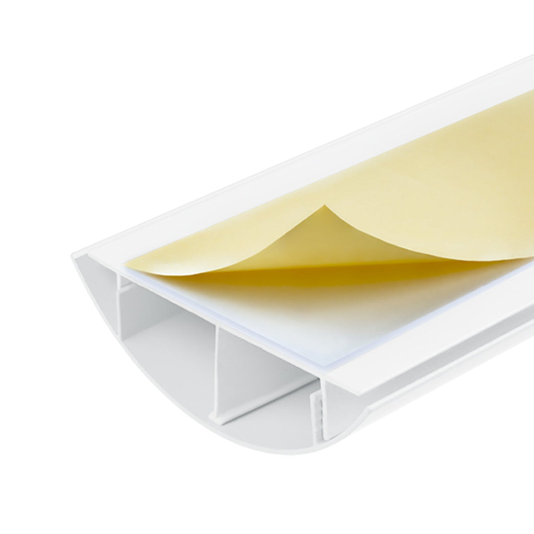 Aluminiumsliste til kabler Maclean, 62x20x750mm, hvid, MC-814 W