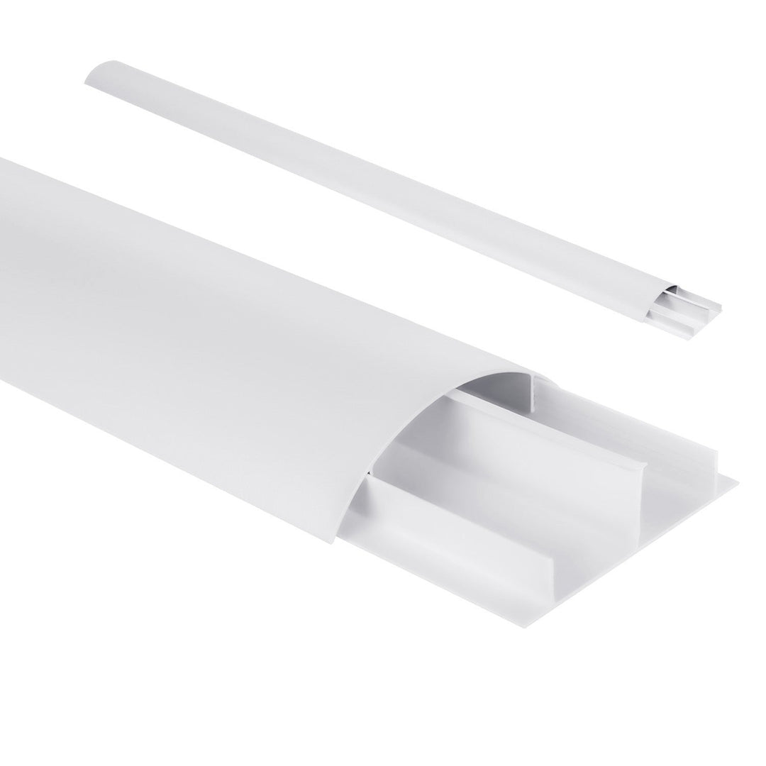 Aluminiumsliste til kabler Maclean, 62x20x750mm, hvid, MC-814 W