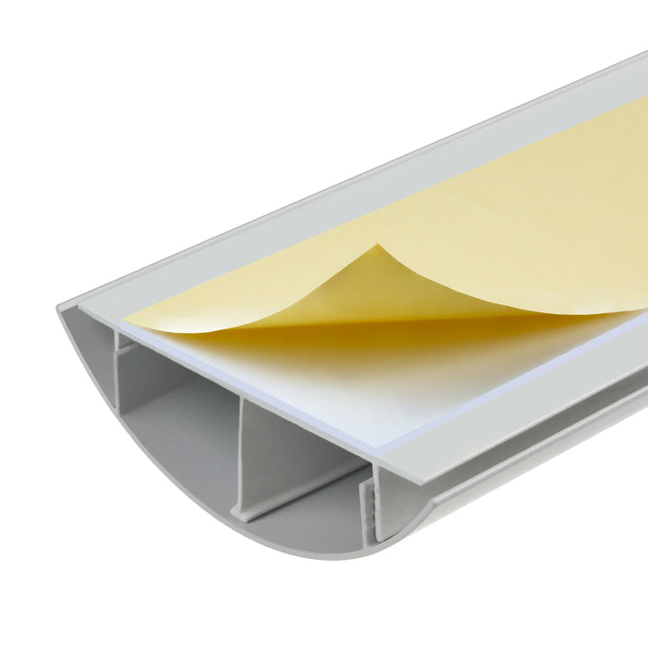 Aluminiumsdækliste til kabler Maclean, 62x20x750mm, sølvfarvet, MC-814 S