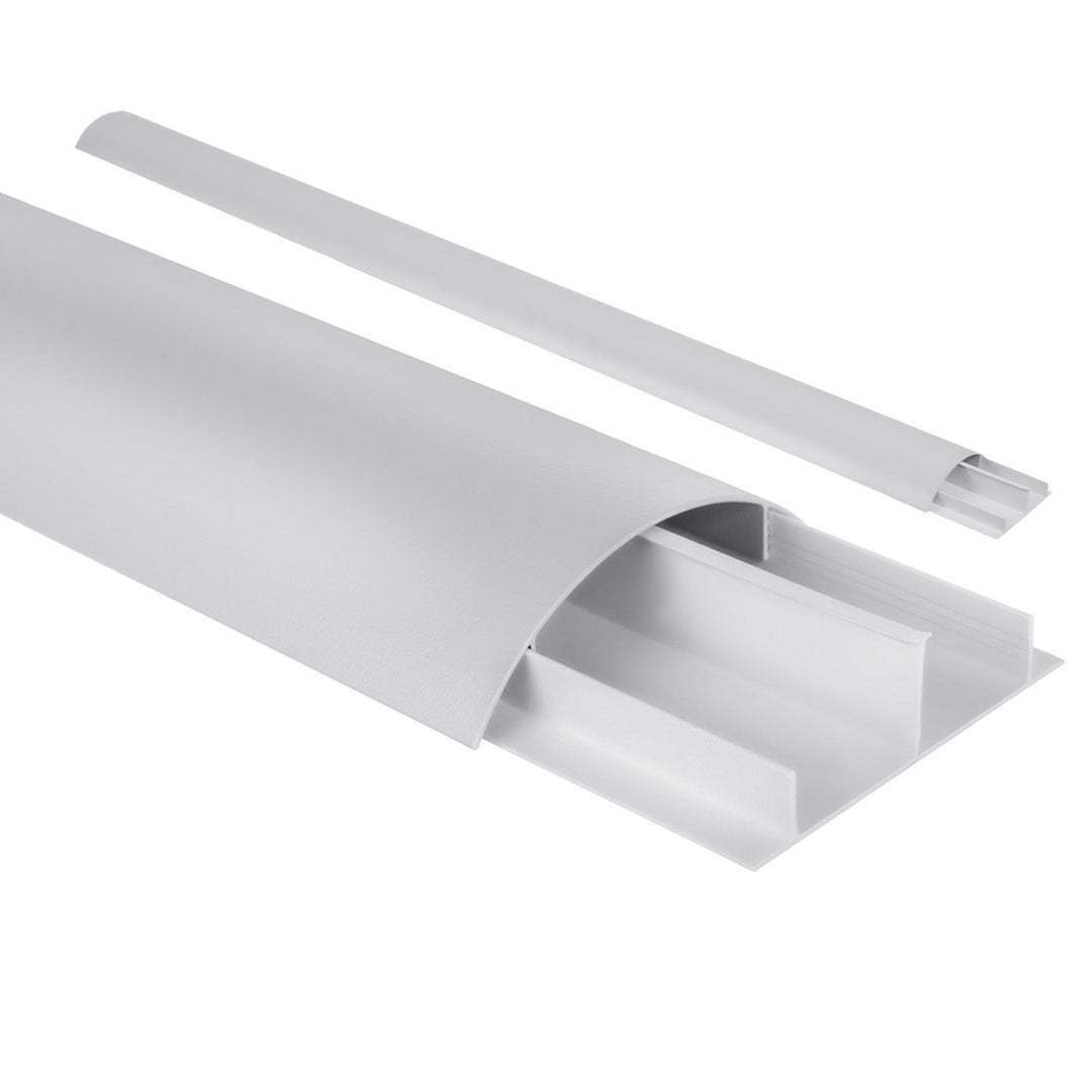 Aluminiumsdækliste til kabler Maclean, 62x20x750mm, sølvfarvet, MC-814 S