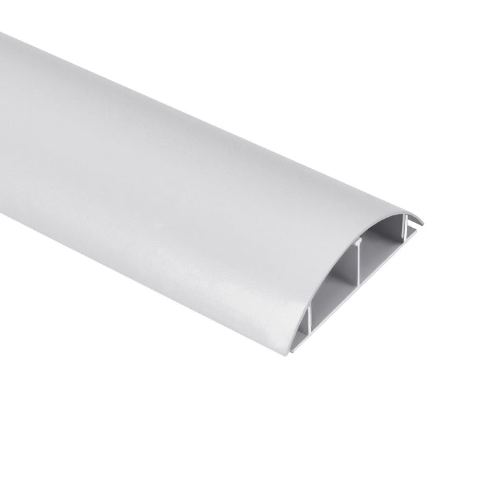Aluminiumsdækliste til kabler Maclean, 62x20x750mm, sølvfarvet, MC-814 S