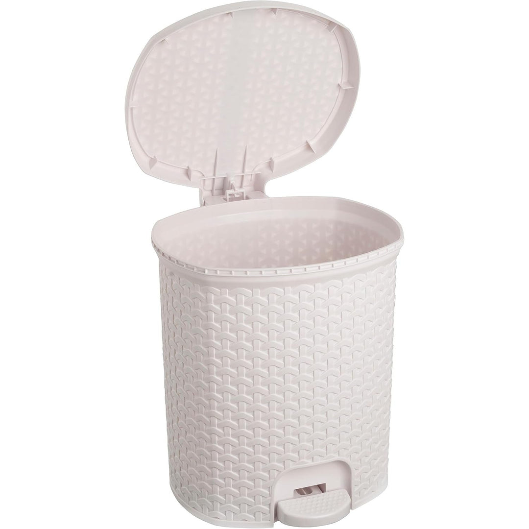Keeeper skraldespand med pedal, 11 l, hvid, Tjark