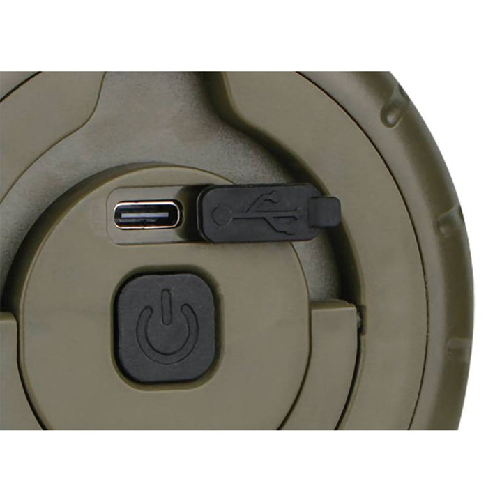 LTC lysguirlande, oprullet i kassette, 8 m, SMD 30, 5 W, 500 lm, 3000 K, batteri 1800 mAh, USB-C, IP54