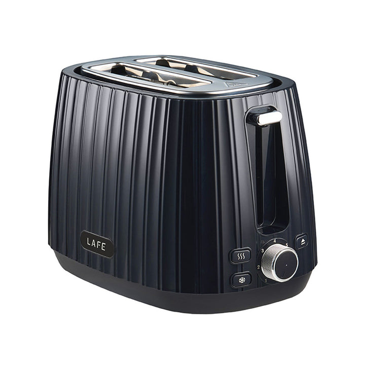 Lafe brødrister, 7-trins ristning, maks. 1080 W, sort, Modern