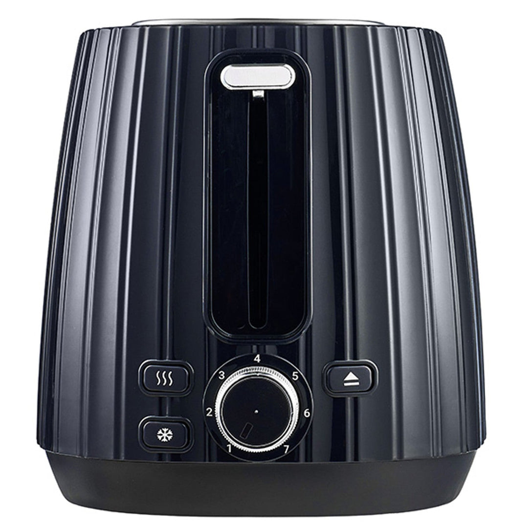 Lafe brødrister, 7-trins ristning, maks. 1080 W, sort, Modern