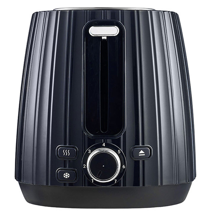 Lafe brødrister, 7-trins ristning, maks. 1080 W, sort, Modern