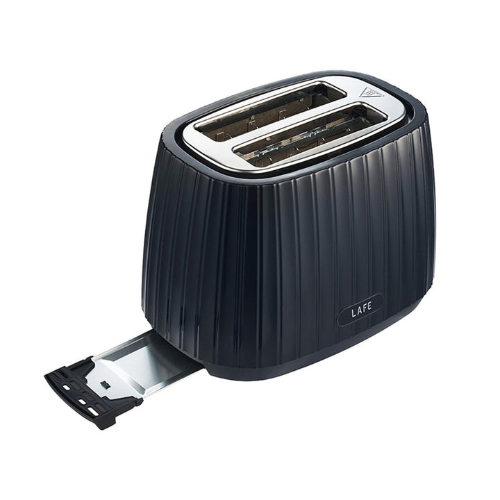 Lafe brødrister, 7-trins ristning, maks. 1080 W, sort, Modern