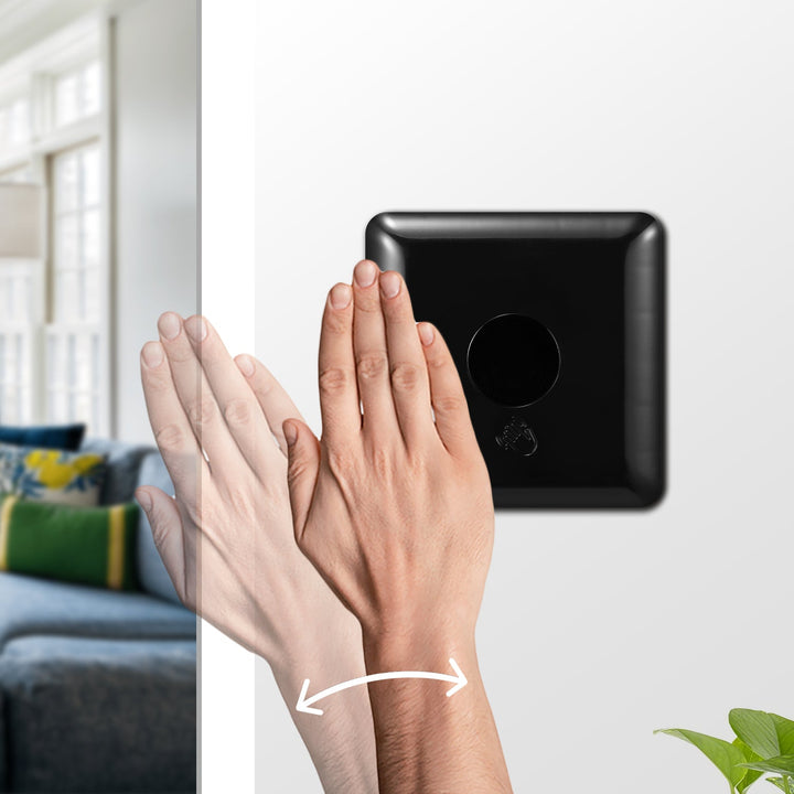 Maclean kortrækkende PIR-sensor, rækkevidde 5-6 cm, til indbygning i dåse, maks. belastning 1200 W, MCE313 B, 4 stk.