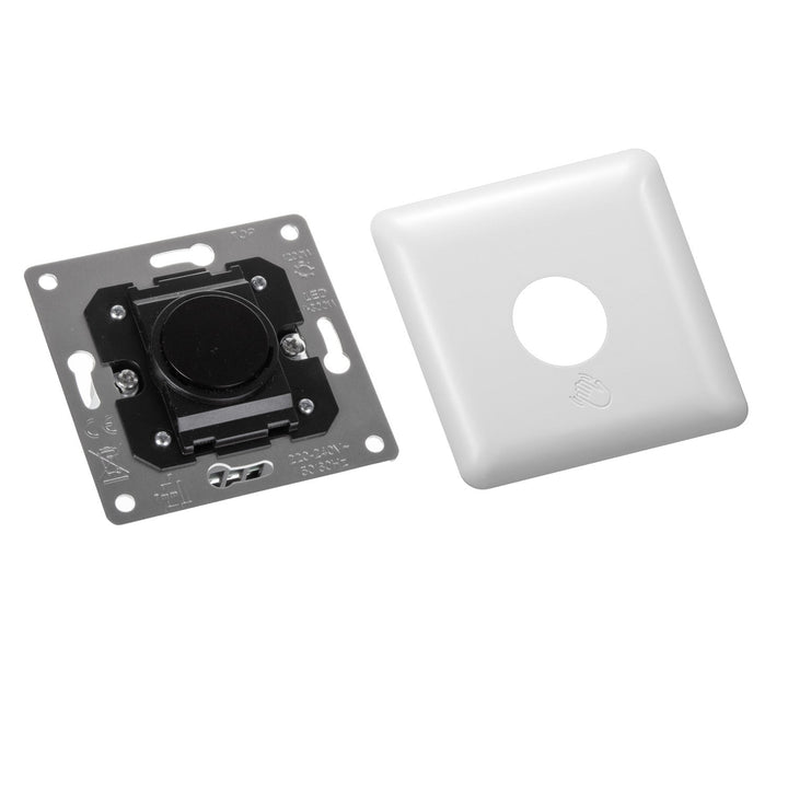 Maclean kortrækkende PIR-sensor, rækkevidde 5-6 cm, til indbygning i stikkontakt, maks. belastning 1200 W, MCE313 W, 4 stk.
