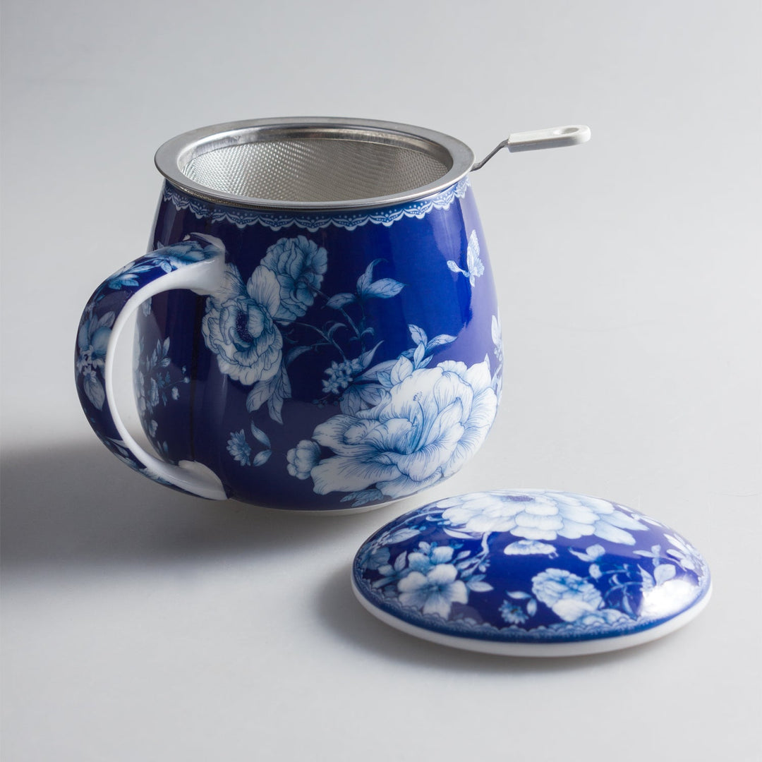 Limiteret benporcelæn med kunstneriske mønstre til gave