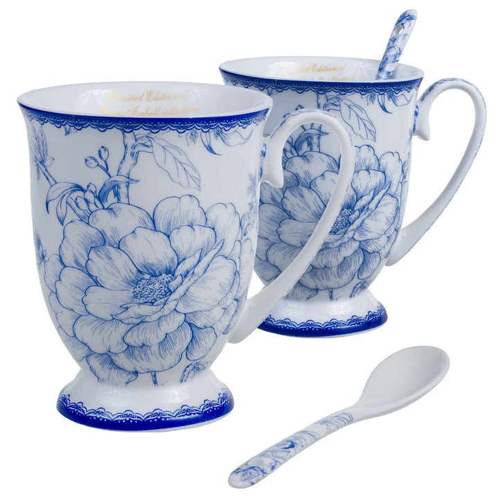 Elegant porcelæn med unikt kunstnerisk mønster