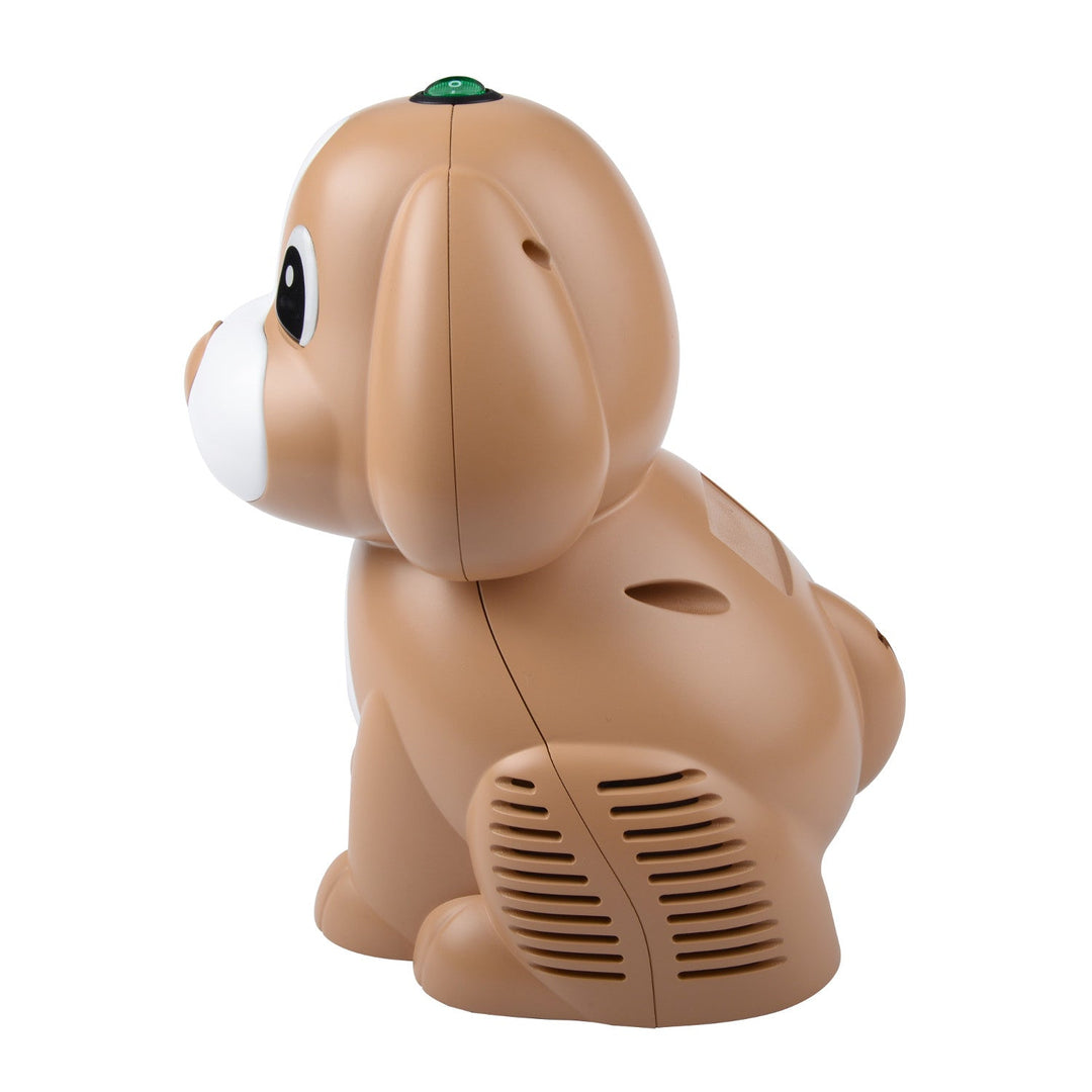 Omnibus stempelinhalator, til børn, 2 masker, brun, BR-CN171