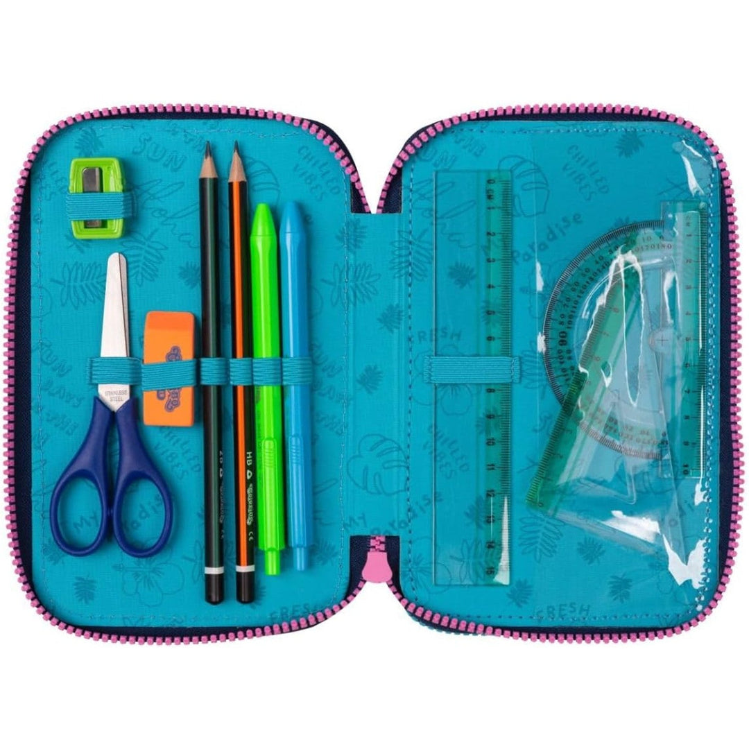 CoolPack-penalhus med tre rum og JUMPER 3 STITCH-udstyr