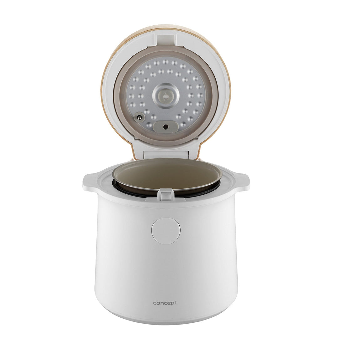 Concept riskoger, 9 programmer, LED-display, 1,5 l, hvid, RE3030