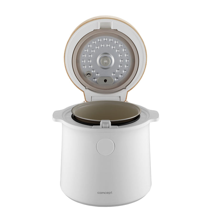 Concept riskoger, 9 programmer, LED-display, 1,5 l, hvid, RE3030