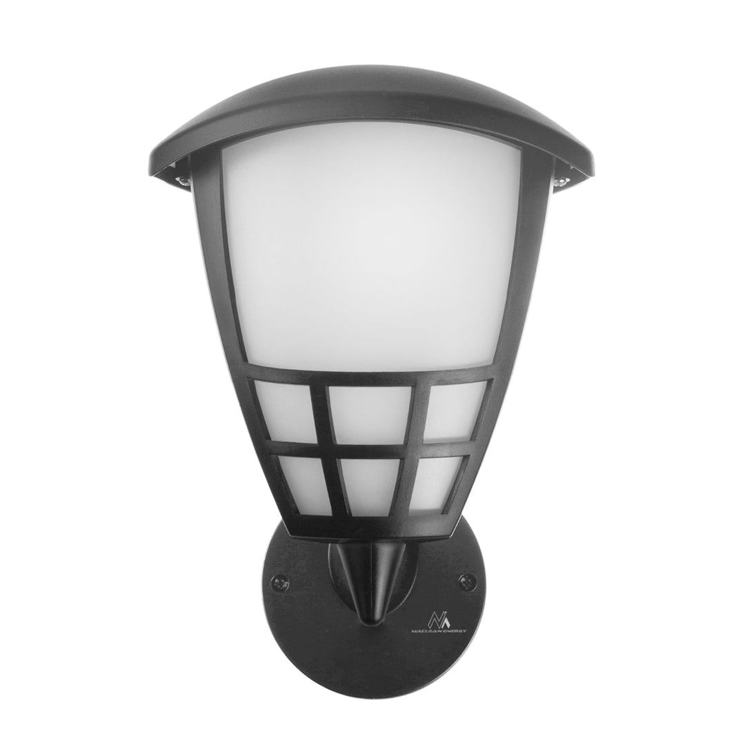 Væglampe 1xE27 Maclean, maks. belastning 60W, IP65, farve grå, MCE519 GR + LED-glødepære E27, 11W 230V Maclean Energy MCE280 WW varm hvid 3000K 1500lm retro edison dekorativ A60
