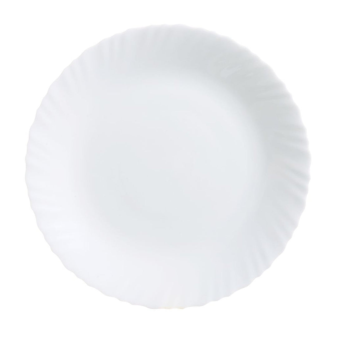 Luminarc middagstallerken, hvid, rund, 25 cm, Feston