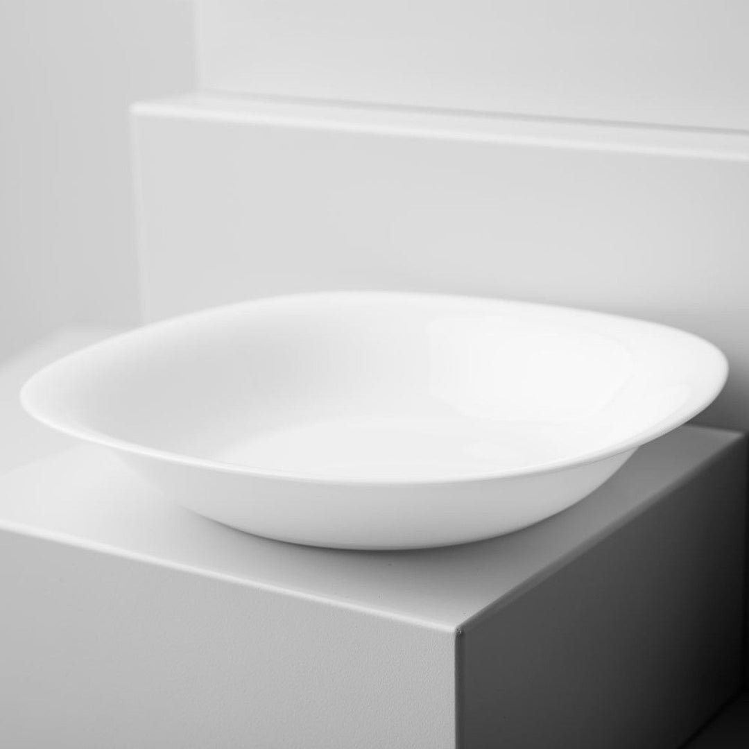 Dyb tallerken Luminarc, 21 cm, hvid, Carine Neo White
