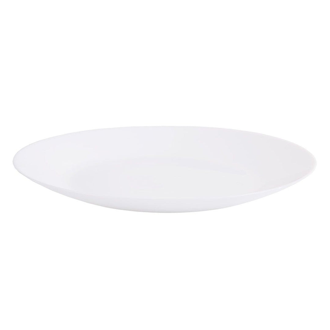 Luminarc middagstallerken, rund, 25 cm, hvid, Arcopal Zelie