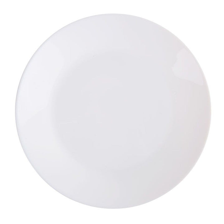 Luminarc middagstallerken, rund, 25 cm, hvid, Arcopal Zelie