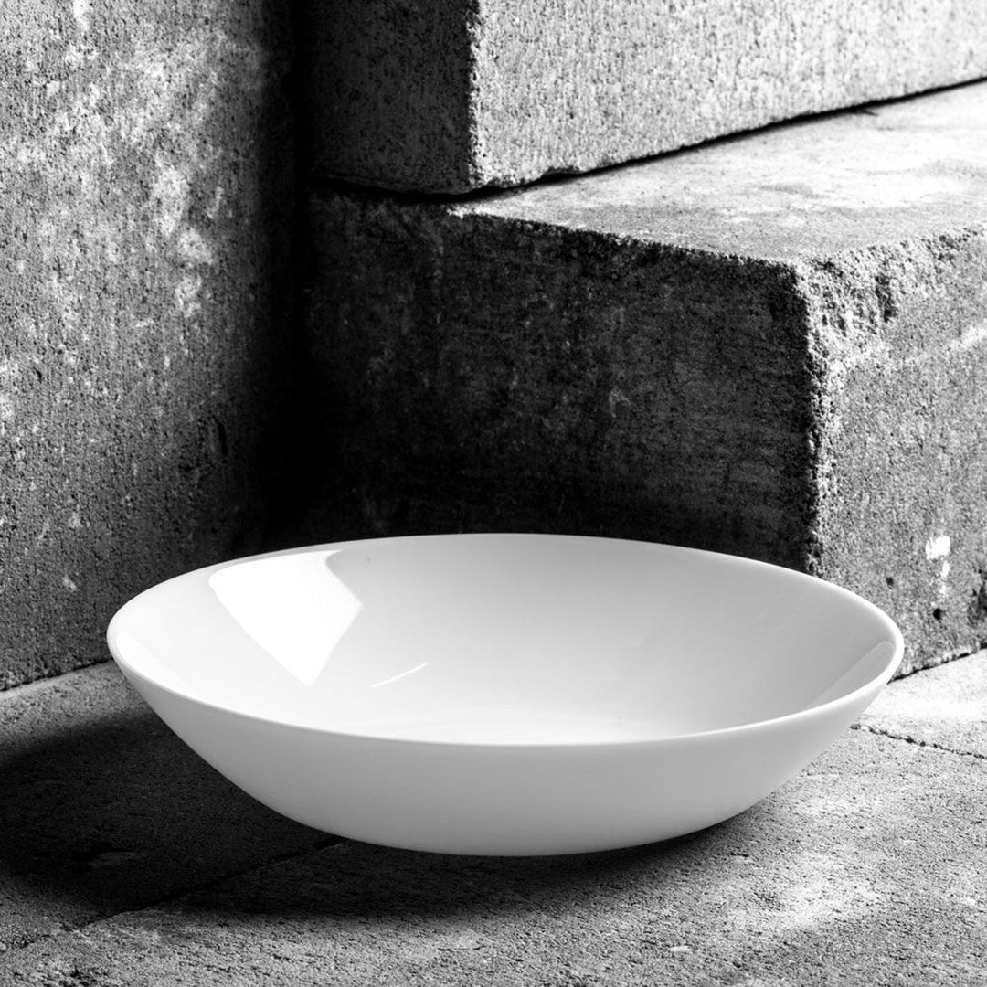 Luminarc dyb tallerken, rund, 20 cm, hvid, Arcopal Zelie